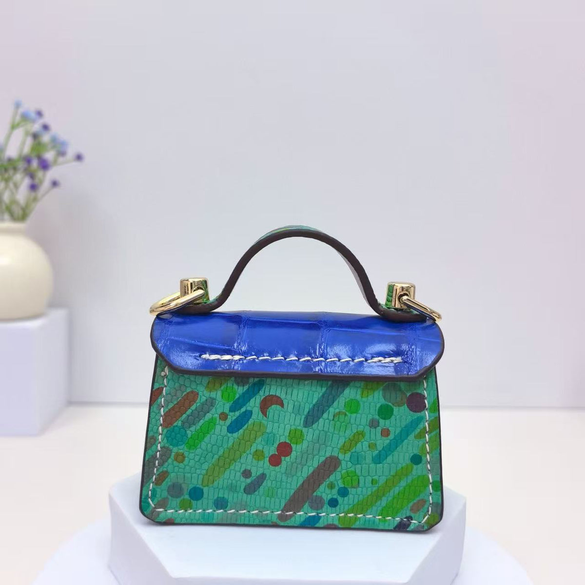 Cloud Style Turn Lock Design Mini Bag CD-N92405