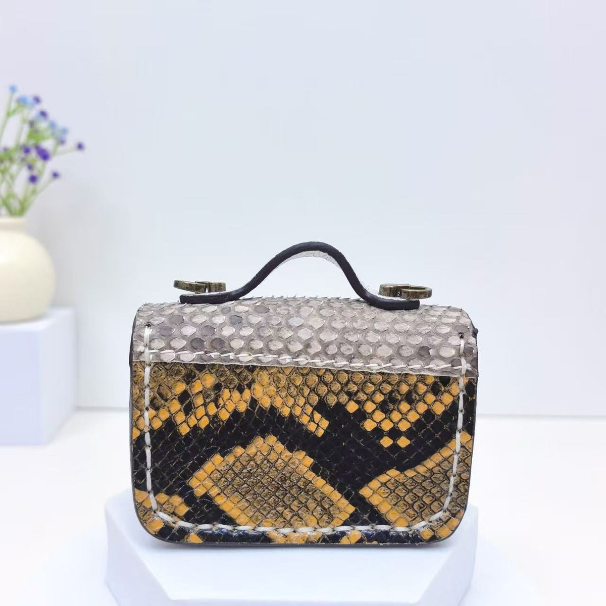 Retro Style Double Clasp Design Mini Bag CM-N92407