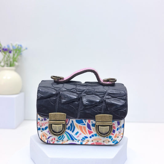 Retro Style Double Clasp Design Mini Bag CM-N92801