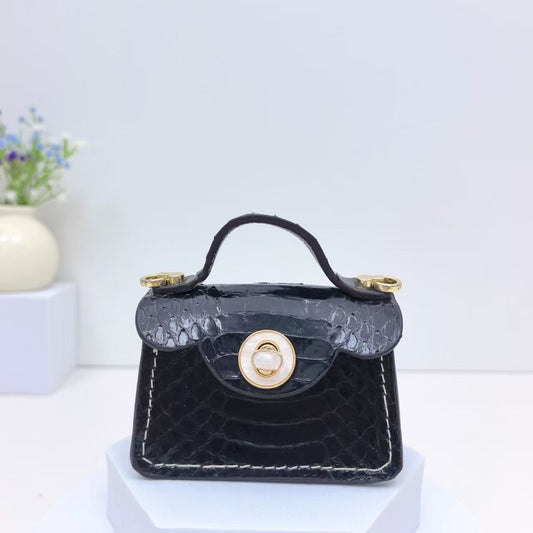 Cloud Style Turn Lock Design Mini Bag CD-N91404