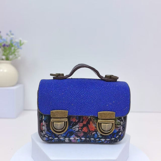 Retro Style Double Clasp Design Mini Bag CM-N91402