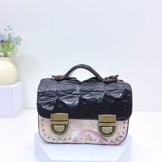 Retro Style Double Clasp Design Mini Bag CM-N91420