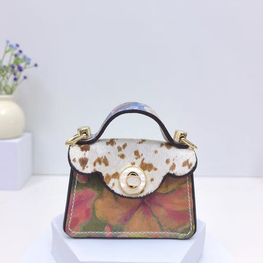Cloud Style Turn Lock Design Mini Bag CD-N92406