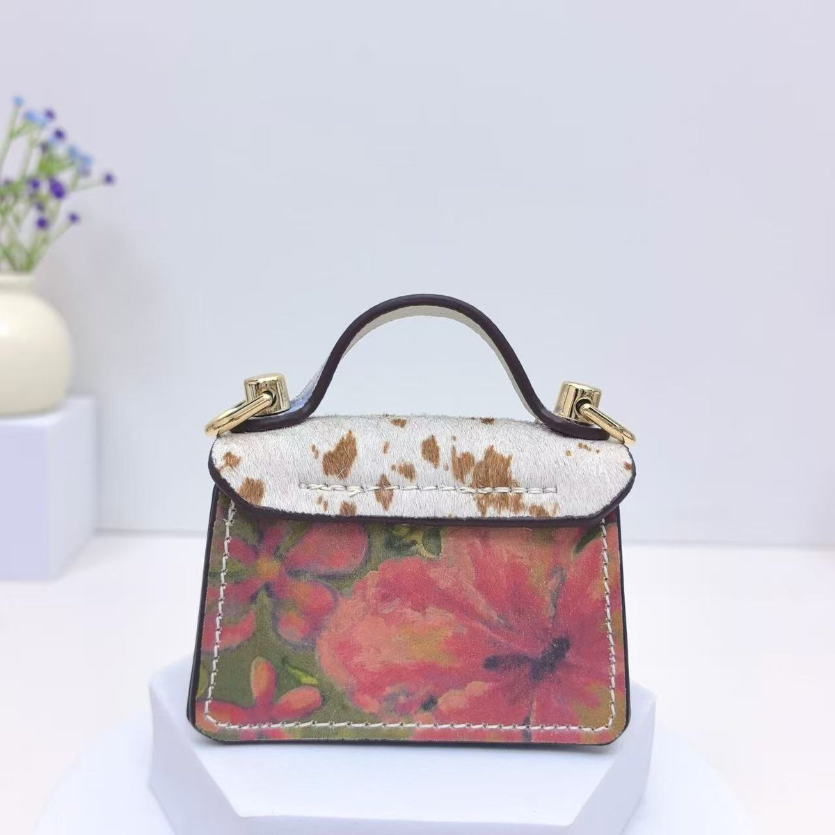 Cloud Style Turn Lock Design Mini Bag CD-N92406