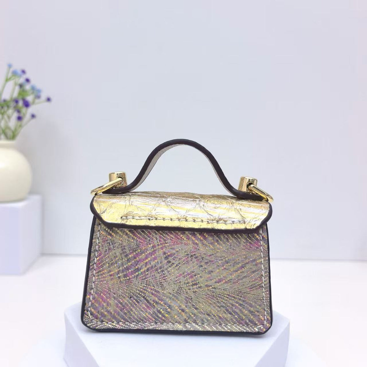 Cloud Style Turn Lock Design Mini Bag CD-N92402