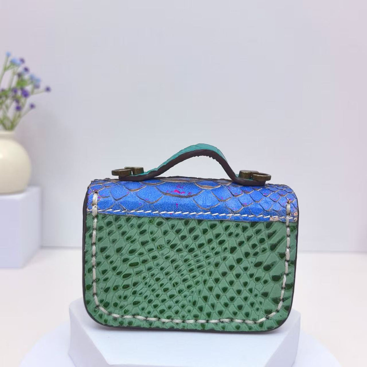 Retro Style Double Clasp Design Mini Bag CM-N92401