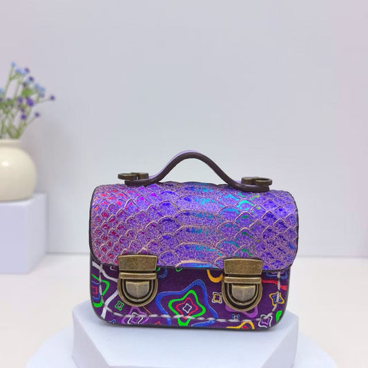 Retro Style Double Clasp Design Mini Bag CM-N92402