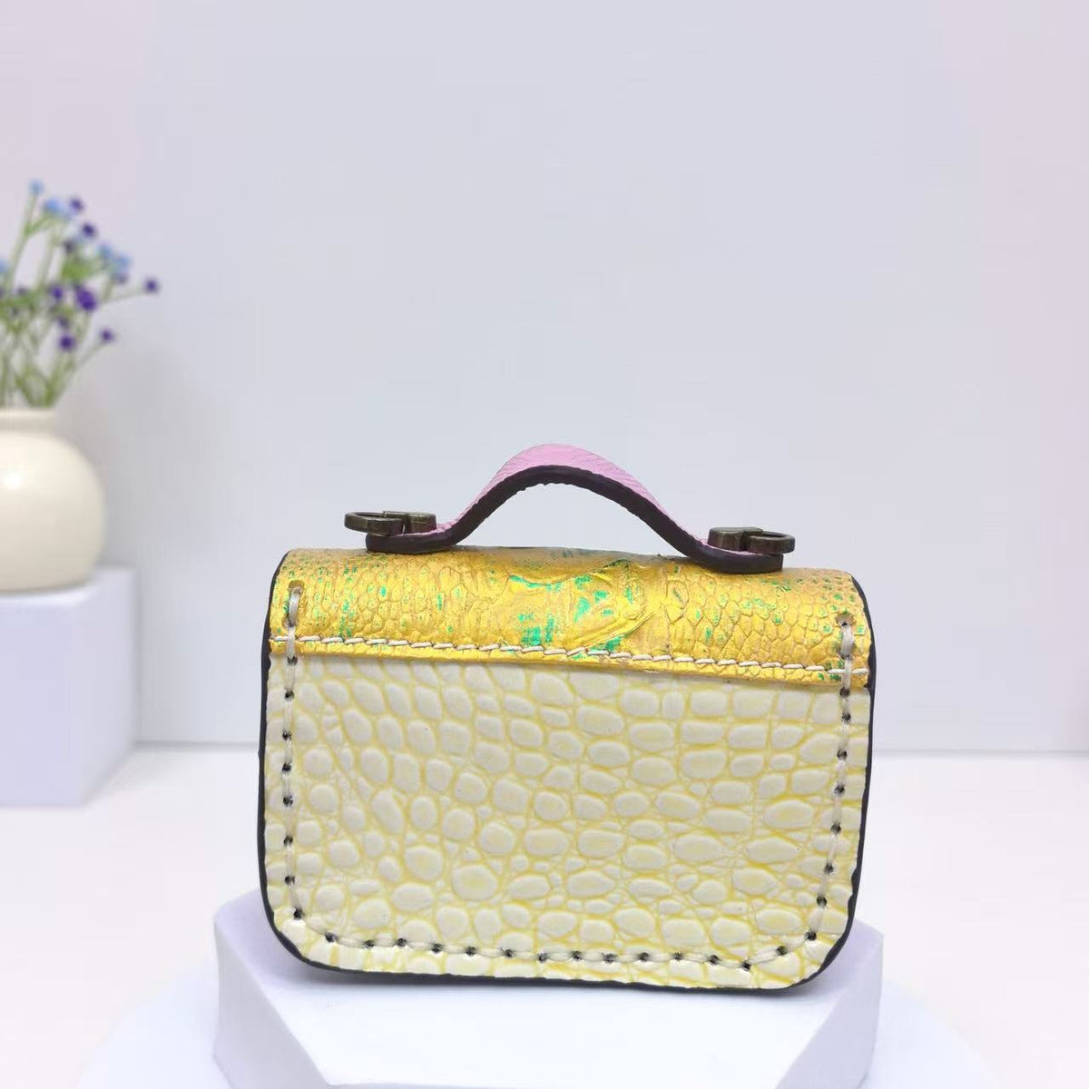 Retro Style Double Clasp Design Mini Bag CM-N92404