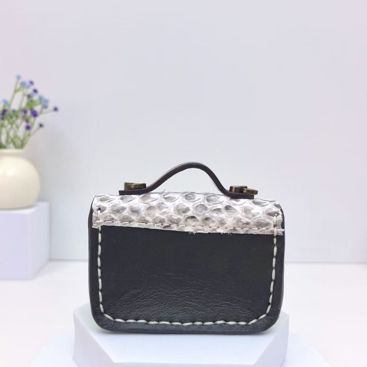 Retro Style Double Clasp Design Mini Bag CM-N92406