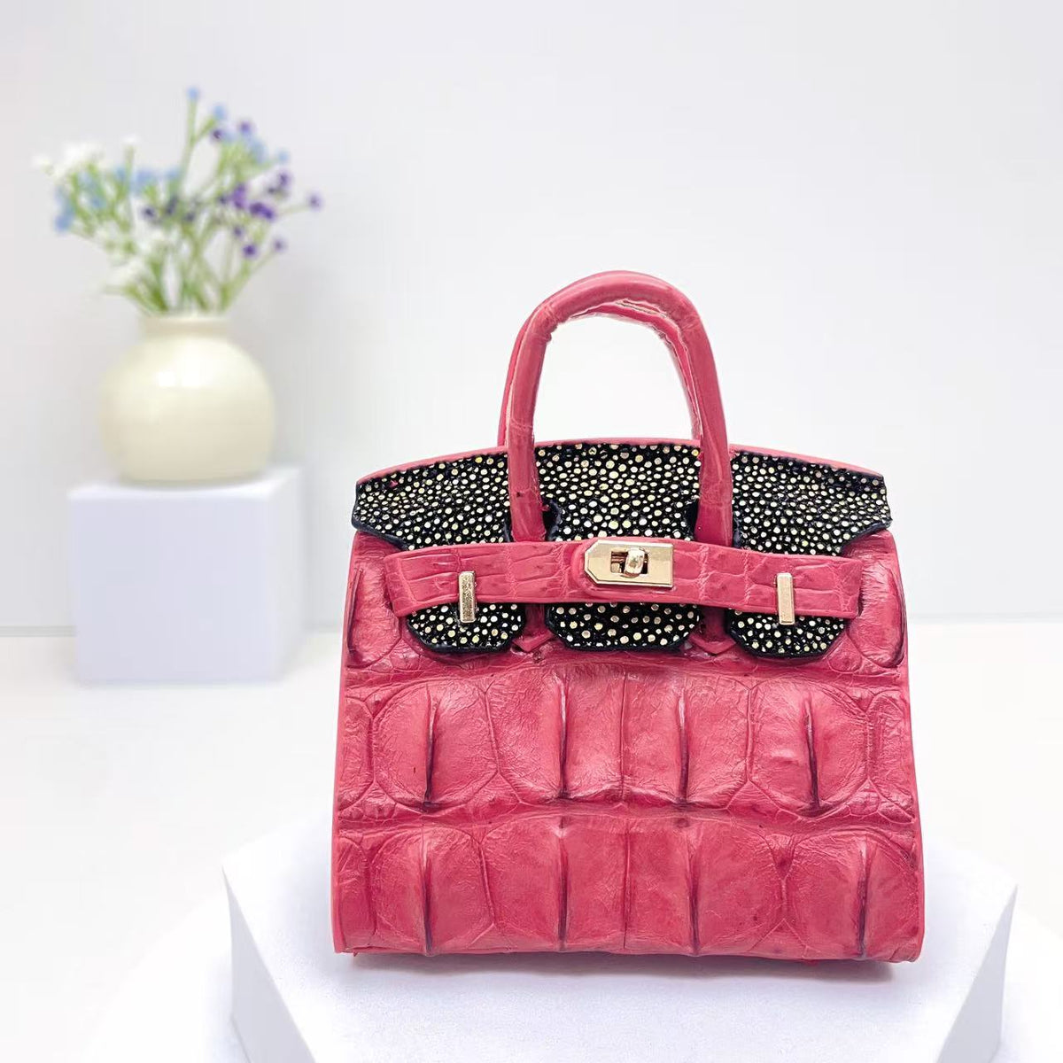 Luxury Exotic Leather Mini Bag EY-92512