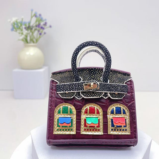 Luxury Exotic Leather Mini Bag EY-92510