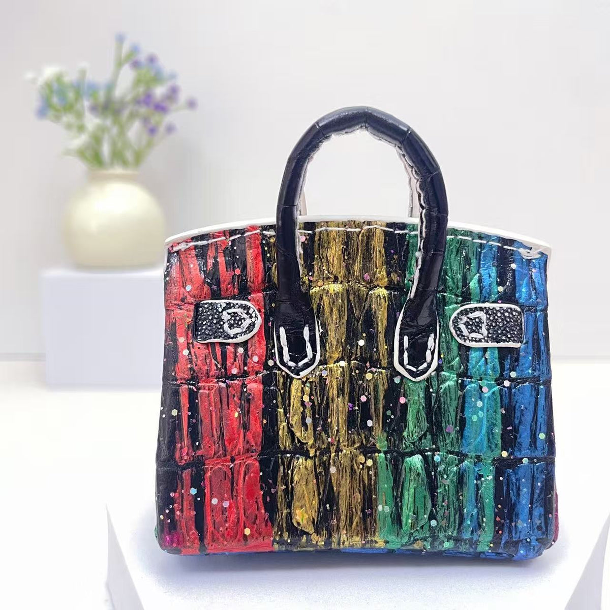 Luxury Exotic Leather Mini Bag EY-92507