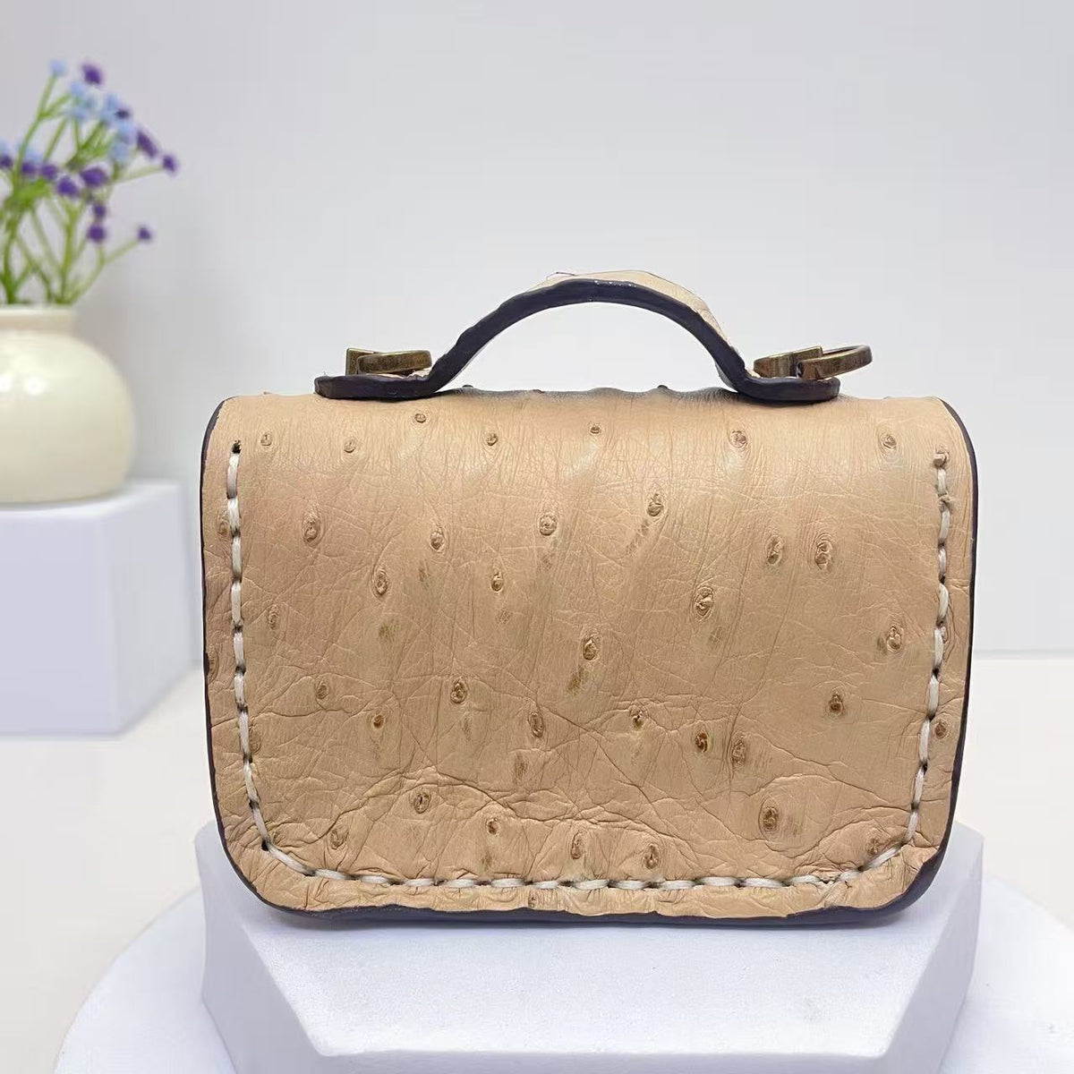 Retro Style Double Clasp Design Mini Bag CM-N10505