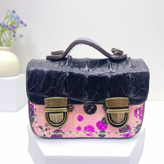 Retro Style Double Clasp Design Mini Bag CM-N10501