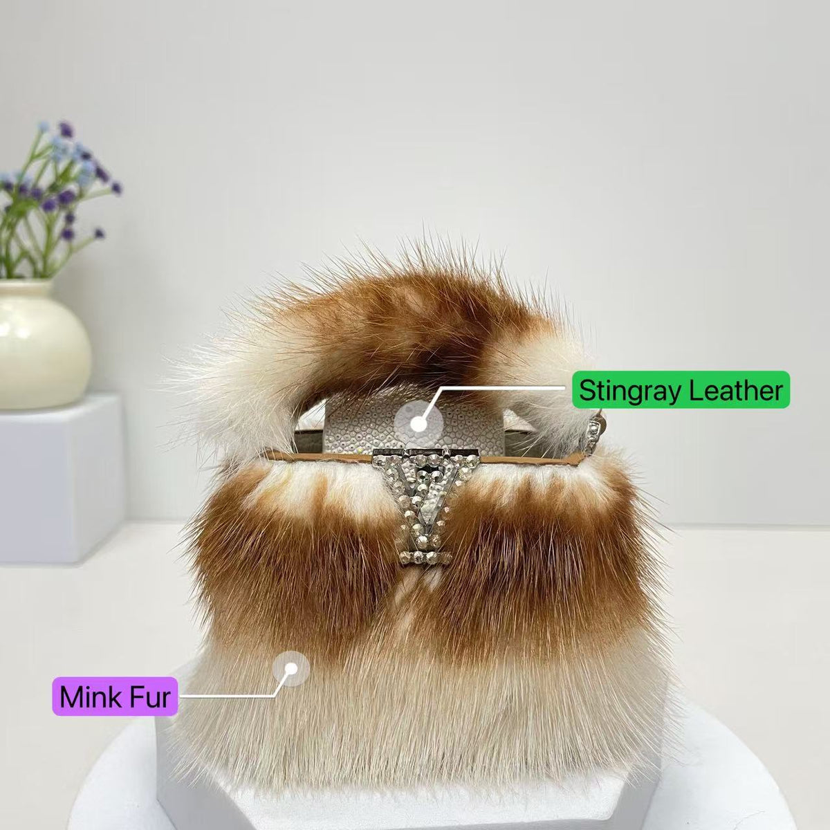 Exquisite Handcrafted Mini Bag FF-DM 10501