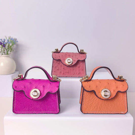 Exclusive Customized Handcrafted Multi-Material Mini Bags - RH1022