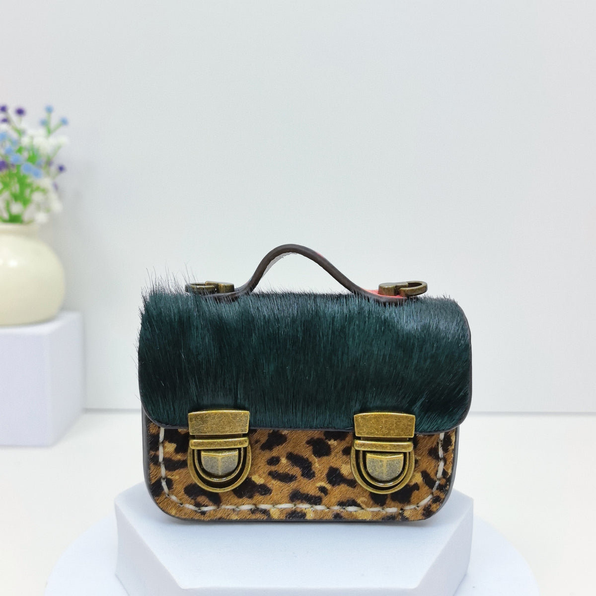 Exclusive Customized Handcrafted Multi-Material Mini Bags FC928