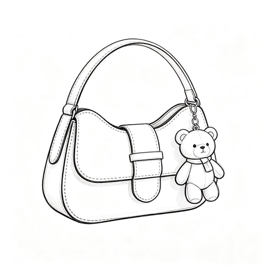 Exquisite Handcrafted Stylish Mini Bags - Doll Charms Collection